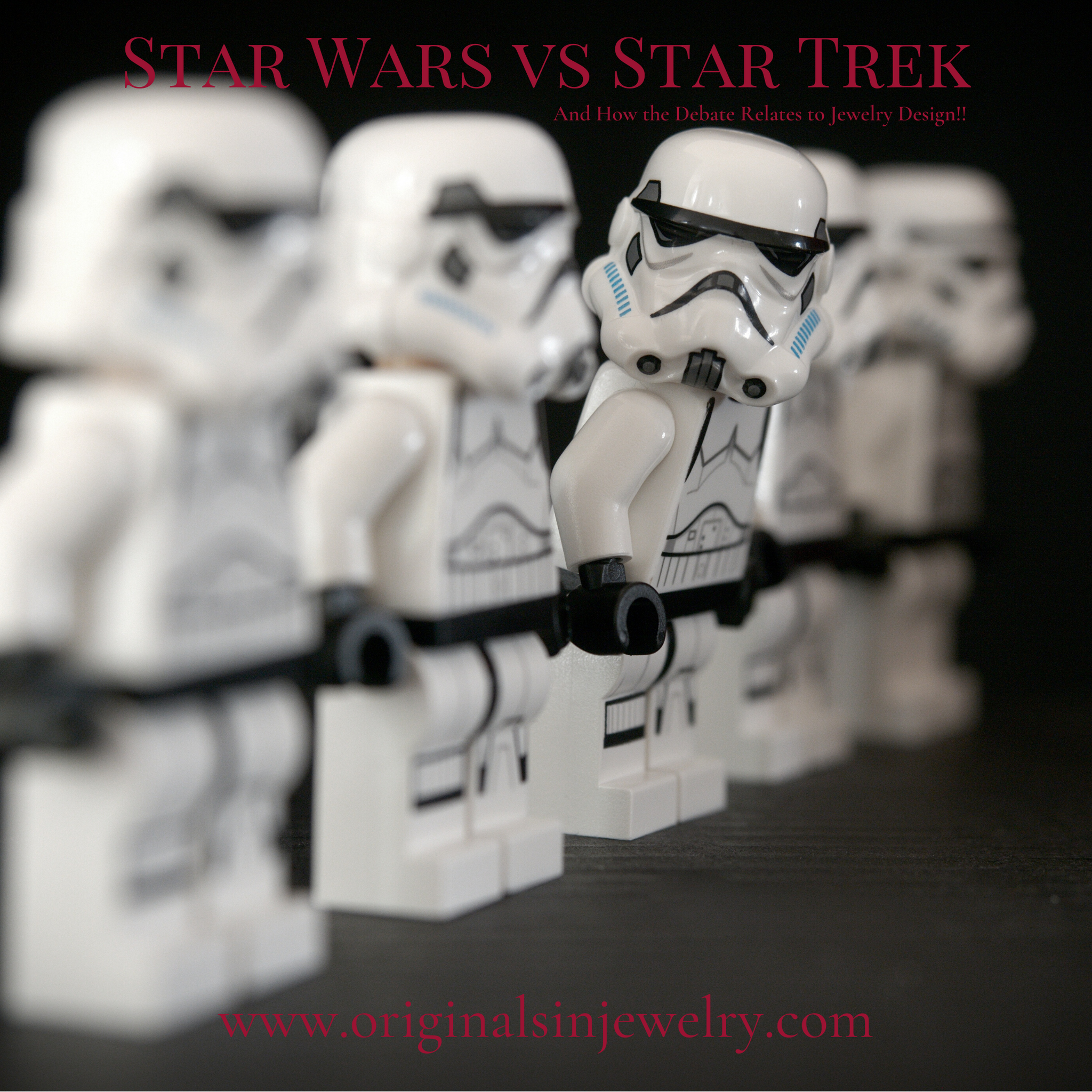 Star Wars vs Star Trek in Jewelry Design - Original Sin Jewelry