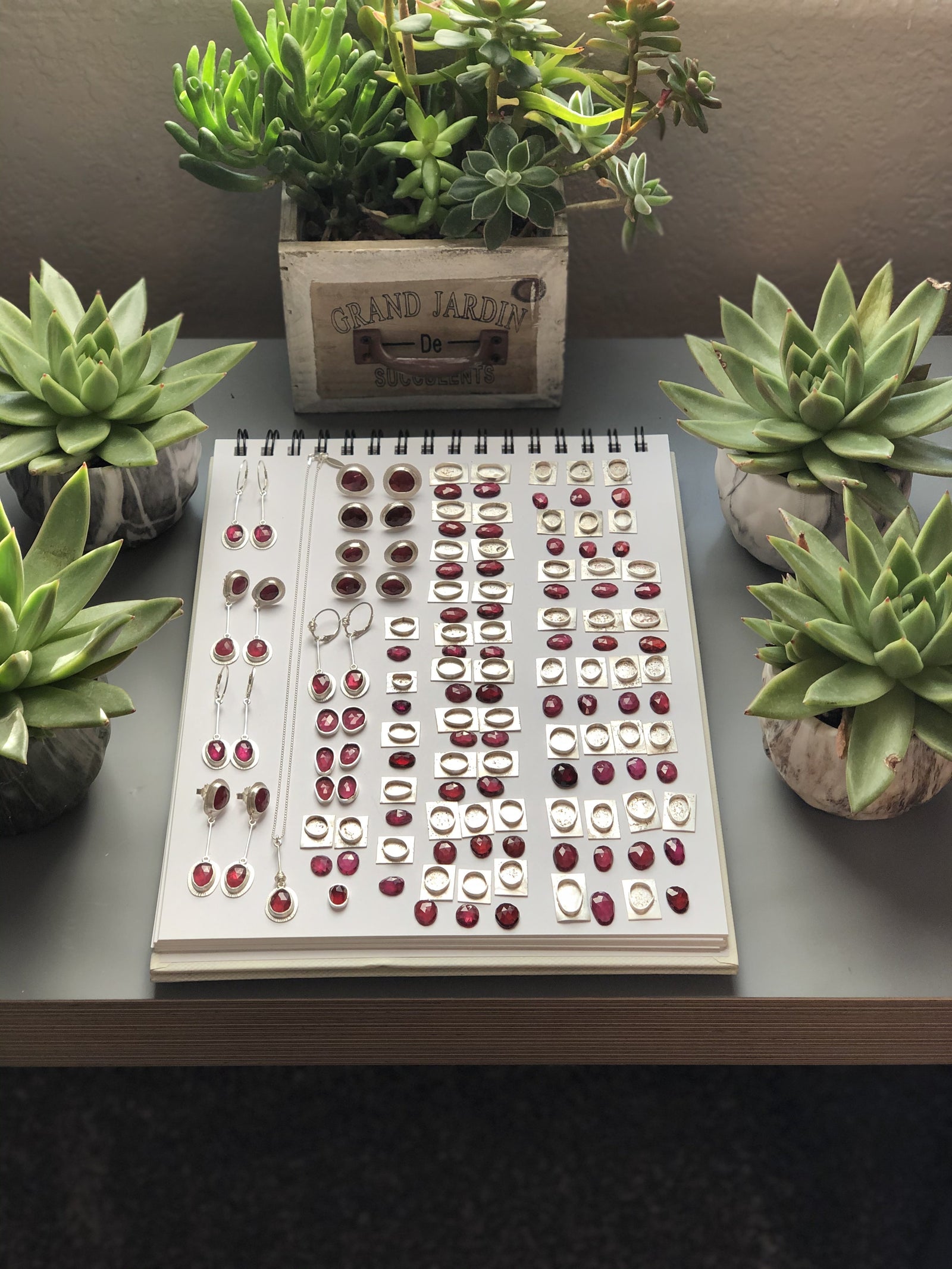 Rhodolite Garnets