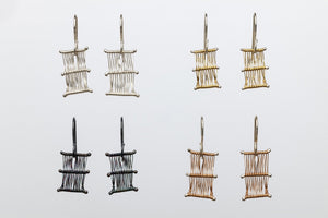 Tiny Tapestry Earrings - Original Sin Jewelry