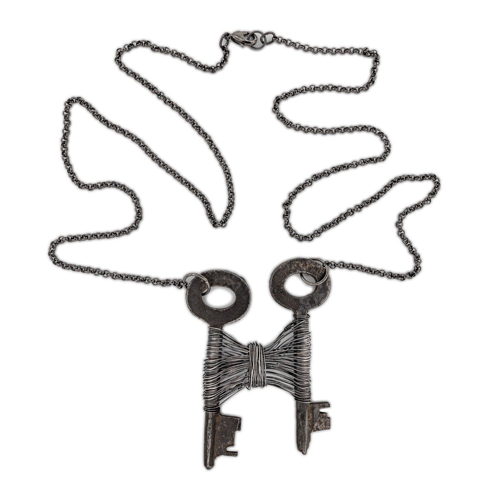 Exoskeleton Woven Necklace by Original Sin Jewelry