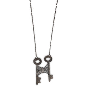 Long Skeleton Key Necklace by Original Sin Jewelry