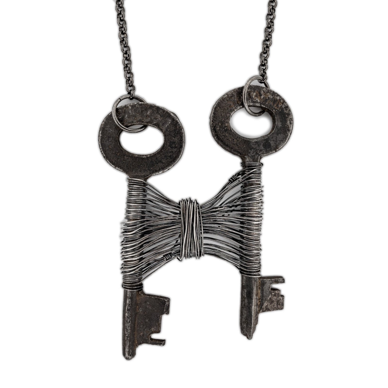Exoskeleton Woven Necklace by Original Sin Jewelry