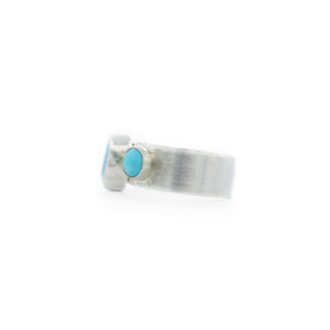 Size 10 Ring by Original Sin Jewelry in Silver and Turquoise